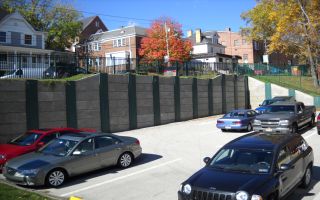 St. Clair Park – Retaining Wall and Parking Lot